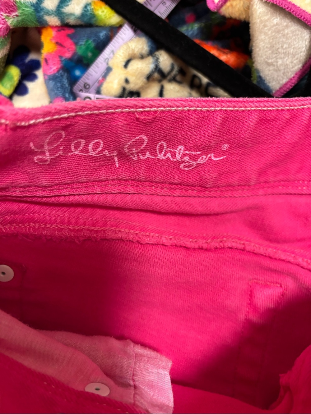 Lilly Pulitzer Pink Slim Jeans - Picture 7 of 7
